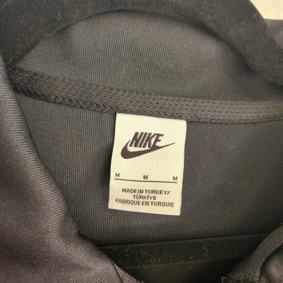 Nike Men's Size Medium‎ Black/Yellow Swoosh Athletic Dept. Jacket NEW - Picture 4 of 7